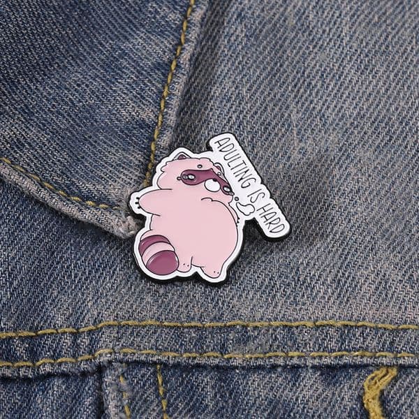 Anime pins Anime badges cartoon enamel pin Halloween dark quotes pin badge horror scary gothic japanese game tv movie film pin science fiction accessory C28