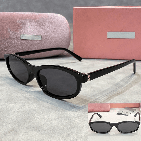 Designer lunxury sunglasses for women Small-frame mens tortoiseshell thin legs UV400 quality outdoor vacation glasses