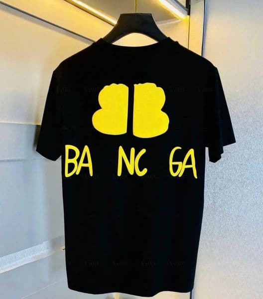 Designer Brand Tees T Shirts Top Quality Pure Cotton Short Sleeve Shirt Simple Letter Printed Summer Casual Men Clothing Size S-3XL#96