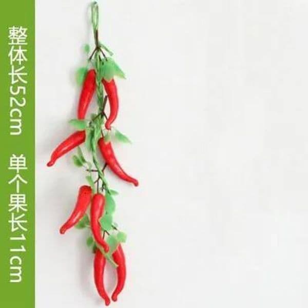 Bestseller 1PCS Simulated fake chili pepper model display photography early education props decoration ornaments ddmytues