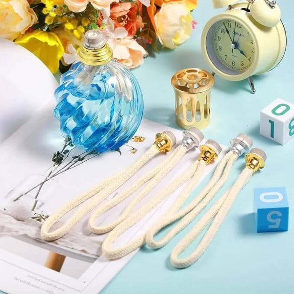 Bestseller Silver Golden Replacement Oil Lamp Scented Candles Wick Air Control Catalytic Perfume Burner Diffuser Decor ddmySat