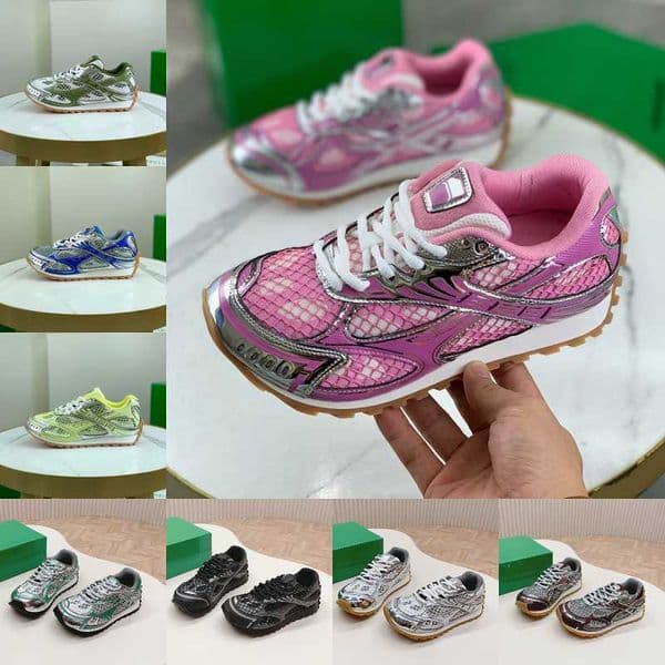 Pink Designer shoes sneakers women Sneakers Low Casual Shoes platform dad shoe trainer merlot silver parrakeet black top quality luxury outdoor Trainers