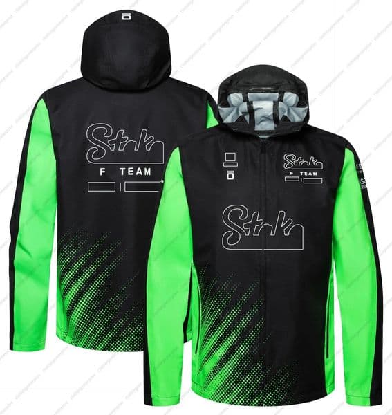 2025 F1 Team Zippered Jacket - Racing Sport Coat for Auto Racing Competition - Official Racing Suit for Formula One Drivers