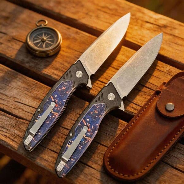 Jefrey Collins Cross-border best-selling new outdoor portable pocket high hardness self-defense fruit knife, folding knife