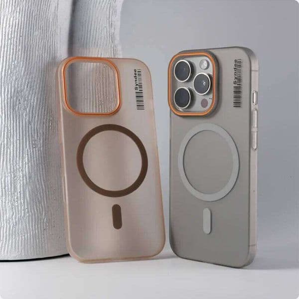 Fashion Frosted Transparent Anti-Scratch Case for IPhone 17 16 15 14 Plus 13 12 Pro Max Magnetic Wireless Charging Protect Cover