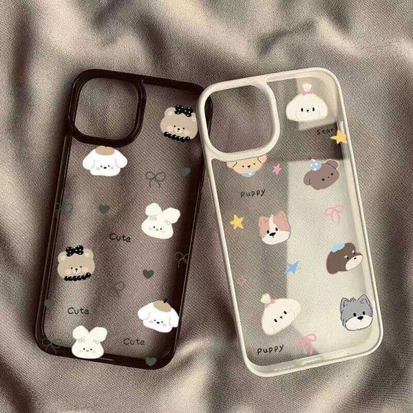 Phone For Samsung Galaxy S25 A06 A16 A54 A35 A15 A55 A52 A34 5G S23 S22 Ultra S24 FE Brightly Colored Cute Animals Case