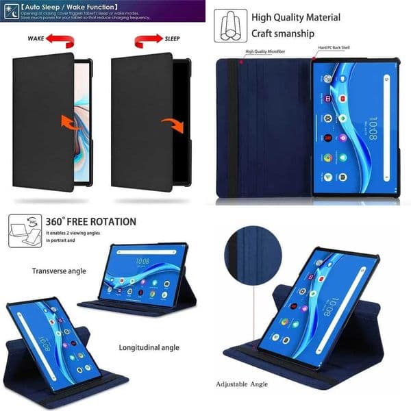 360Degree Rotating Case For Xiaomi Redmi Pad 2 Case 11inch Smart Flip Stand Leather Cover Funda for Redmi Pad 2 2025 Tabletshell X260529