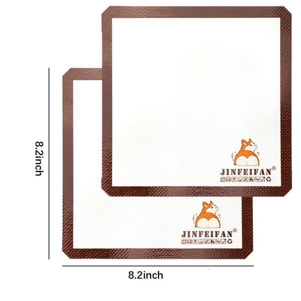 Food-Grade Heat-Resistant Silicone Fiberglass Baking Non-Stick Oven Reusable Pastry Mat, Kitchen Accessory