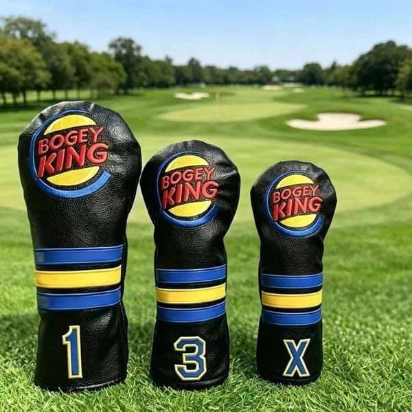 Fashionable club head cover,made of dust-proof and durable materials, provide the best protection for golf clubs 26L0602
