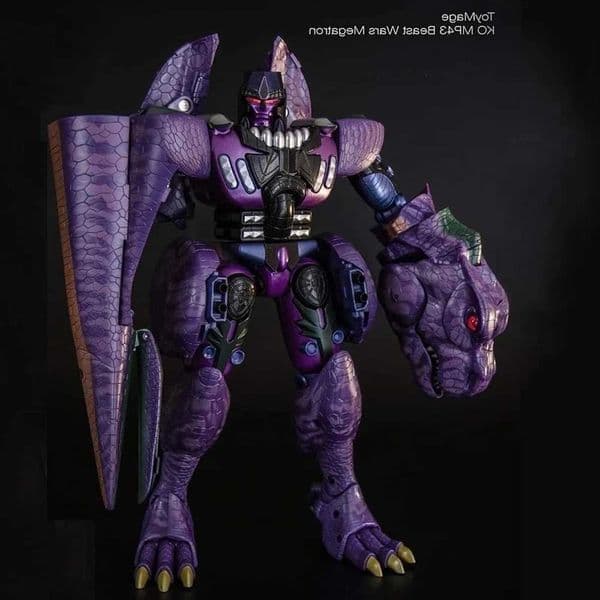 ToysMage Transformation Masterpiece TM01 MP43 MP-43 Tyrannosaurus Beast Wars Dinosaur Warrior KO Action Figure Robot Toys L260602