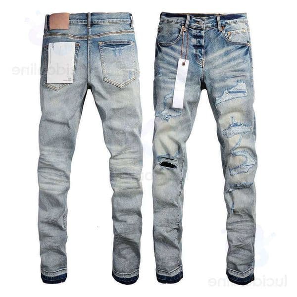 2026 designer mens skinny jeans Designer Jean Men Black Straight Designe Retro Shinny Casual Sweatpants Pants hole 66 3d2 Q260603