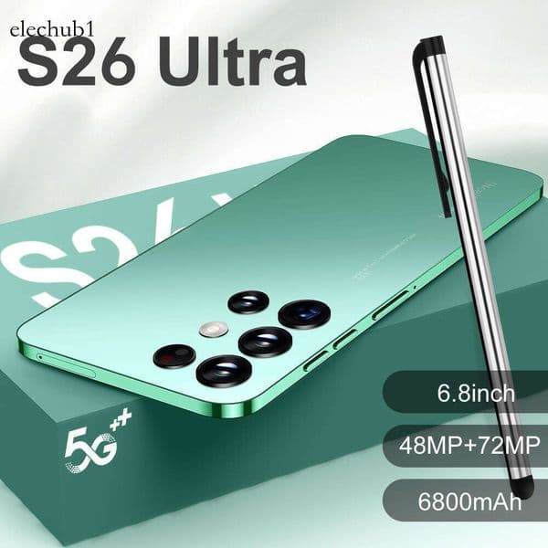 Best-selling mobile phone S26 Ultra + 16GB + 1TB 6.8-inch large-screen Android smartphone