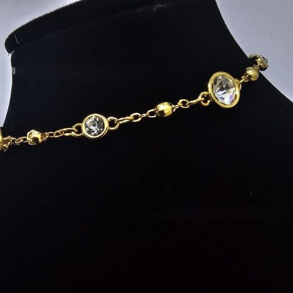 Swan Jewelry Designer Swarovskinecklace Swarovskilieds Swarovskiity Luxury Bracelet For Woman Men Luxe Bangle Lmber Bracelet Jewelry Round Water Drop Shape