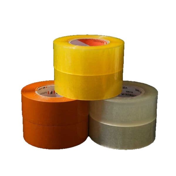 Transparent Tape 6CM Wide Shipping Packing Sealing Tape for E-commerce Wholesale Bulk Transparent Closure Film Ribbon Suitable for Express Delivery
