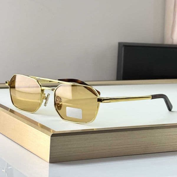 10A Quality Desiqner Sunglasses for men women P brand small sun glasses same style as square frame fashion metal trendy prb54s