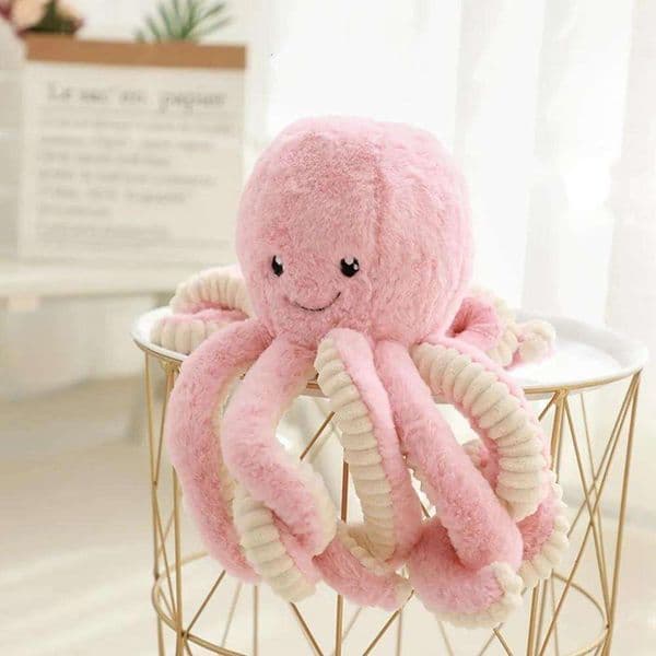 Plush Dolls 4080cm Lovely Simulation Octopus Pendant Stuffed Toy Soft Animal Home Accessories Cute Doll Children Gifts 230329 hhh