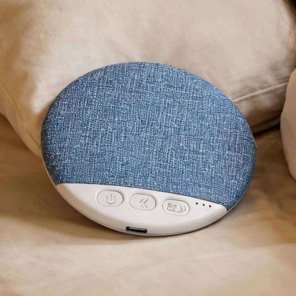 Pillow Speaker Professional Rechargeable Wireless White Noise Sound Machine Sleeping Adults for Indoor Outdoor Office Hotel