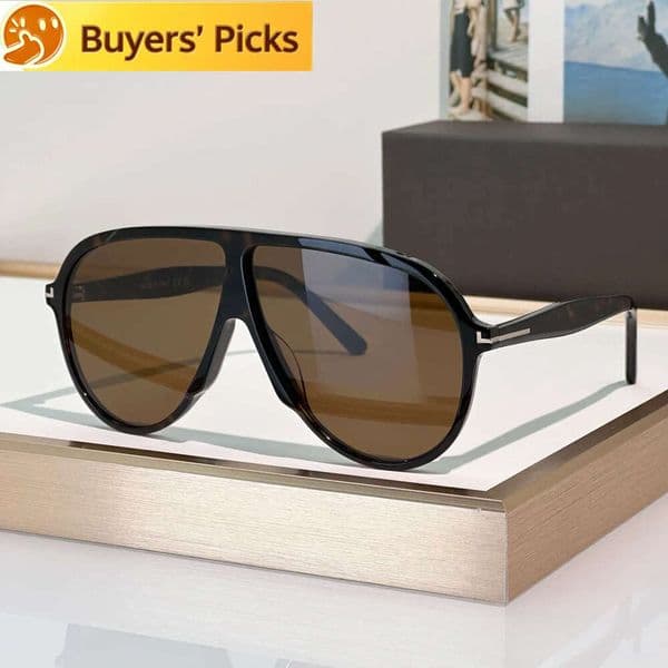 Designer Sunglasses For Women Large Elliptical frame Classic Outdoor Leisure Beach Driving a car Exquisite man Retro Toad Mirror UV protection