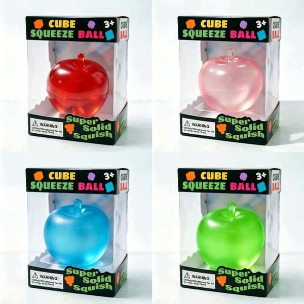2026 New Apple Soft Candy Soothing Stress Slow Filling Soft Candy Toy for Children to Relieve Stress