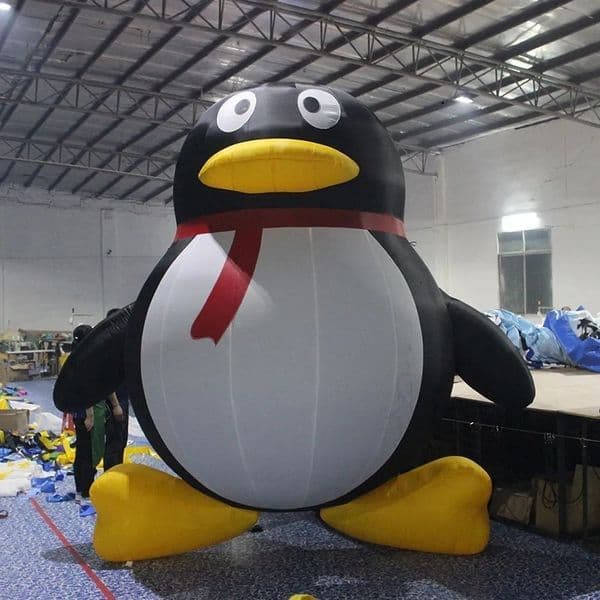 High quality lovely inflatable penguin 3/4/6m height for advertising promotion and parade events