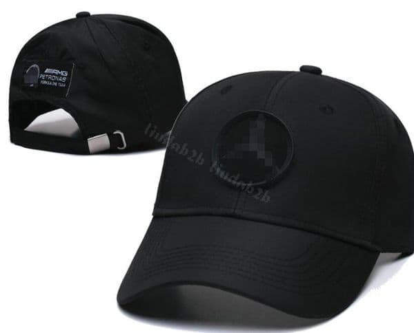 Luxury Designer F1 Team Racing Cap 2026 Formula 1 Driver Benz AMG AUDI BWM Baseball Caps Motorsport Fashion Brand Men's Curved Brim Sun Hat Trucker a57