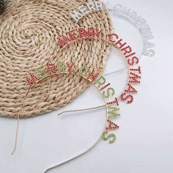 Small Children's Holiday Supplies Decoration Gift Christmas Spotlight Ball Headband