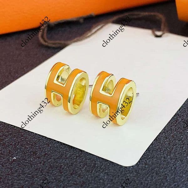 2023 Luxury Women Earrings Designers Letter Ear Gold Silver Plated Earring for Wedding Party Jewerlry Accessories