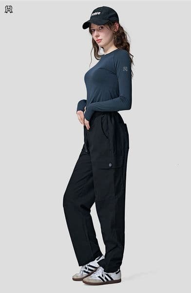 lucky dog yoga Seamless design, casual and versatile outdoor running and fitness Merino wool quick drying long sleeved T-shirt