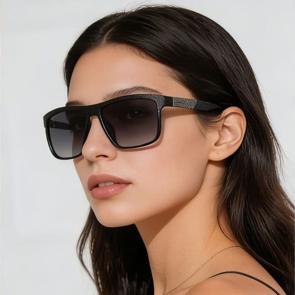 New Men's Polarized TAC Fashion Sunglasses, Women's Small-Frame Versatile Honeycomb Retro Sunglasses