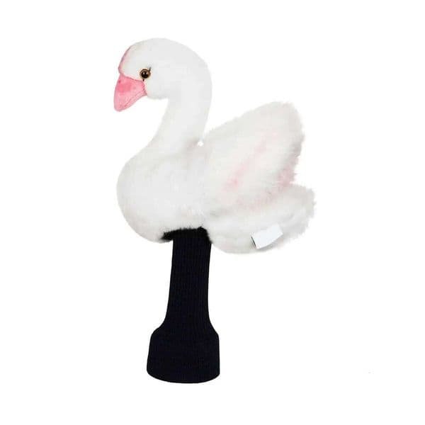 Head Cover Cute Swan Plushie Soft Club Protector Lightweight Accessory for Golf Enthusiasts J260611
