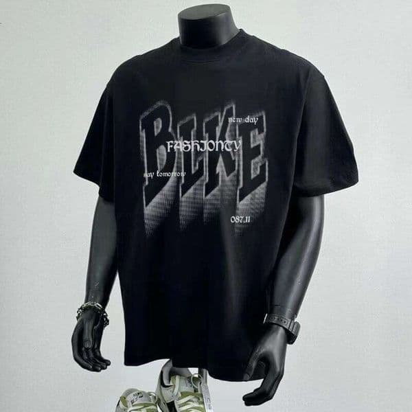 Trendy New Hong Stylish Kong-Style Simple American Youth Men's T-Shirt Summer Printed Short-Sleeve Heavyweight T-Shirt T Shirts Tops Tees Luxury T-Shirts