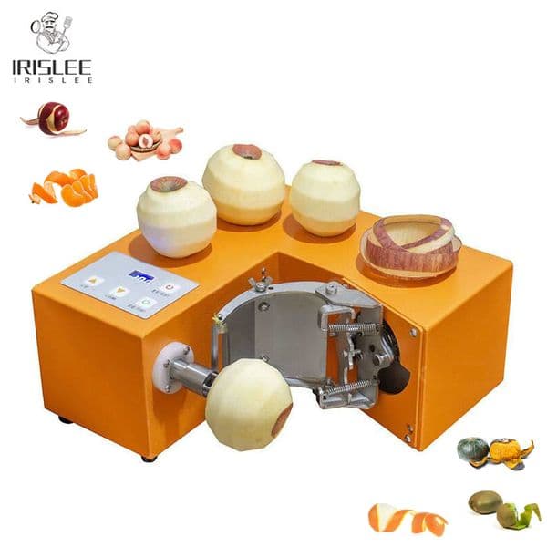 Small Desktop Pear Kiwi Lemon Apple Orange Peeling Machine Electric Fruit Peeler