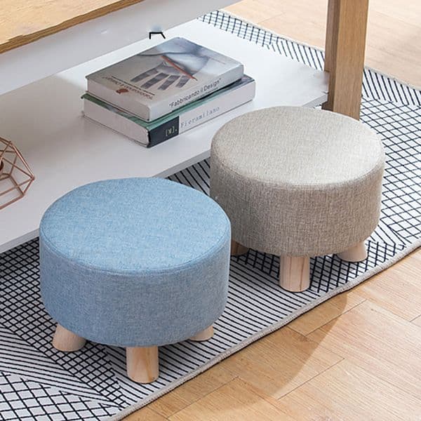 Joylove Small Kid Adult Multi Functional Wooden Stool Seat Foot Rest Ideal For Entryway Foyer Hallway Garden