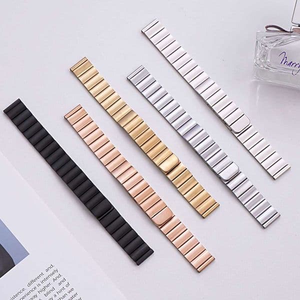 Suitable for iWatch S10, one-bead bamboo magnetic strap, Apple Watch 9/8/7 stainless steel strap