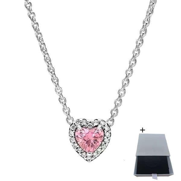 heart necklaces Charm Designer 12 Styles Love Necklace women holiday gift with boxAAA+