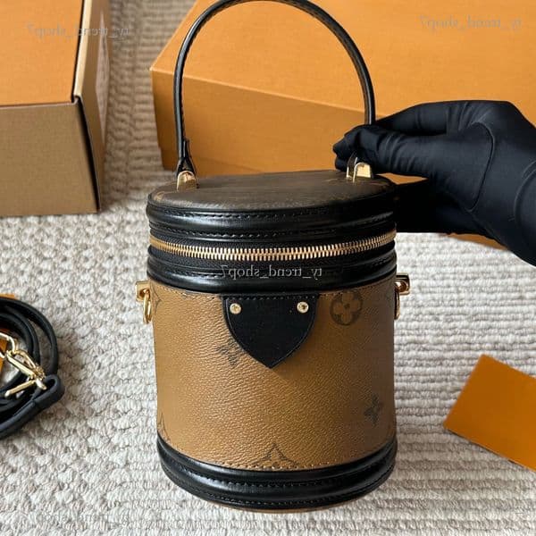 high quality Handbag cannes bucket mini Bag Capacity leather canne Bag Crossbody Shoulder cannel bag monogram archive Bucket bag Wallet Bags dd2 7b