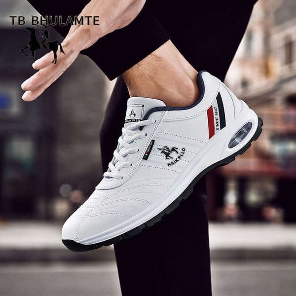 TB BHULAMTE Luxury Brand Designer Shoes NAIKPLLO Sports Men's Sneakers Running Casual Travel White Shoes Air Cushion