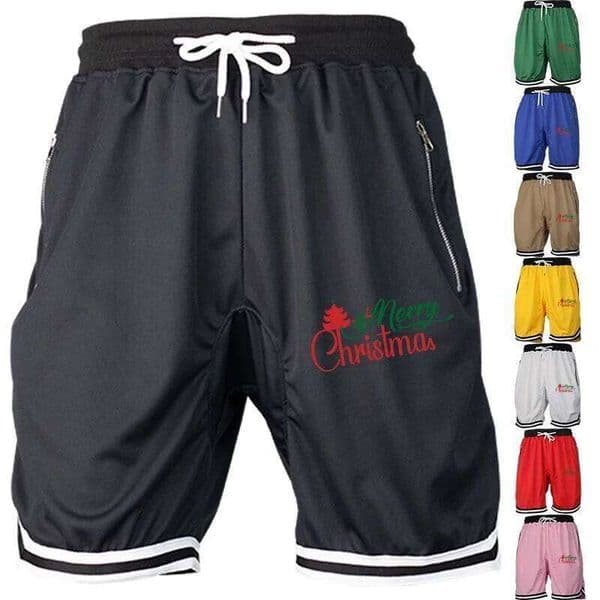 Running Shorts Men's Summer Sports Jogging Gym Sportswear Outdoor Fitness Quick Dry Breathable Pants