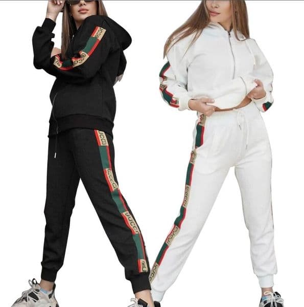 NEW Women's Tracksuits Luxury brand hooded Casual sports Suit 2 Piece Set designer Tracksuits 71539