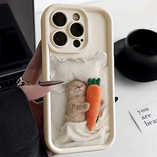 Candy Color Cute Cat phone case suitable for iPhone 11 phone case iPhone 13 15 Pro 12 16 14 Pro Max XR XS X 7 8 Plus SE matte shock-absorbing cover M240902