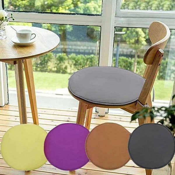 Circular garden chair cushion patio chair home bar chair colorful indoor outdoor kitchen office chair cushion diameter 30x30cm W240819