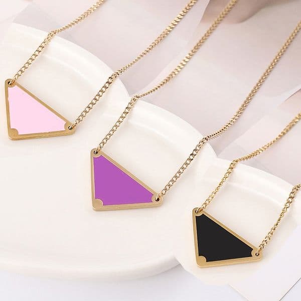 Designer jewellery necklaces mens necklace Pendant tennis chain for men women Stainless Steel Solitaire Pendants Fashion Classic Engagement Jewelry Gift