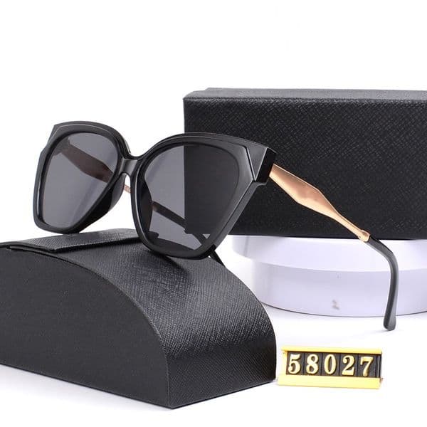 2024Fashion Classic design Polarized Luxury Sunglasses For Men Women Pilot Sun Glasses UV400 Eyewear Metal Frame Polaroid Lens 57 mm