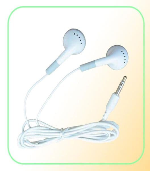 Disposable Whole Bulk earbuds Earphones Headphones Headset for mobile phone MP3 MP45181993
