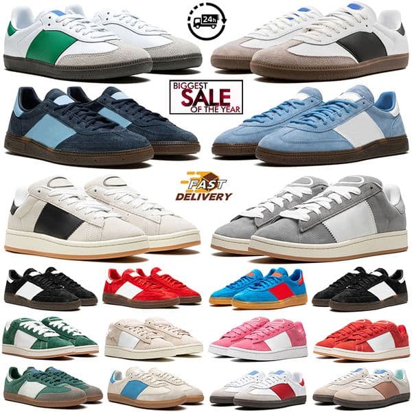 OG Originals Designer Casual shoes Light Pink Vegan Handball running Leopard Nylon Pony Sporty Tonal Rich Core Black White Men Women Sports trainers Sneakers