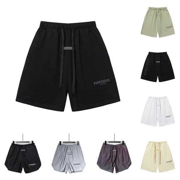 Fashion Mens Loose Capris Couple Jogging Pants Letter Print Shorts Womens trend Street Sports pants size S XL
