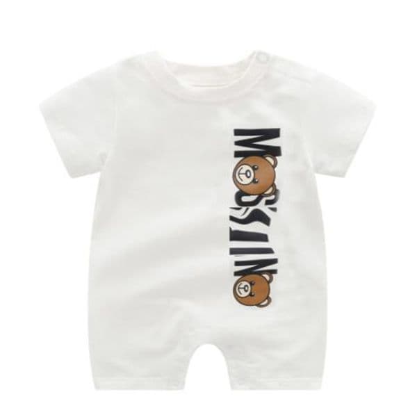 Summer Kids Clothing Sets Designer Baby Rompers Short Sleeved Newborn infant Climbing Clothes Pajama Cotton Girl Boy Jumpsuit Outfits