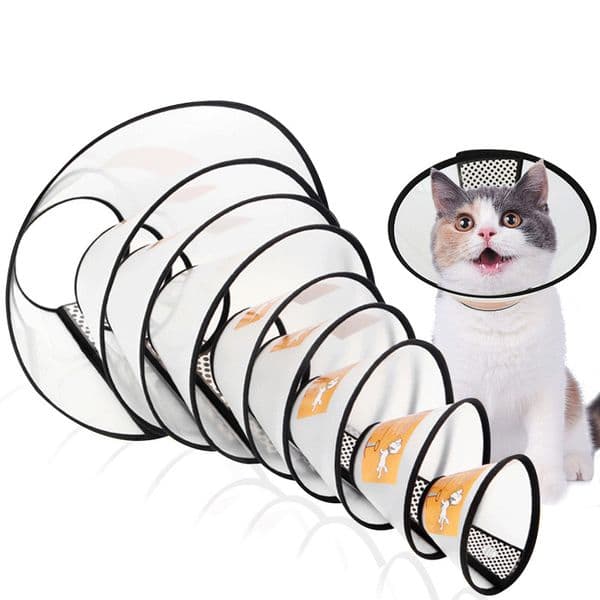 Pet Elizabeth Circle Multifunctional Adjustable Anti-bite Protective Shield Neck Collars Cat Dog Product