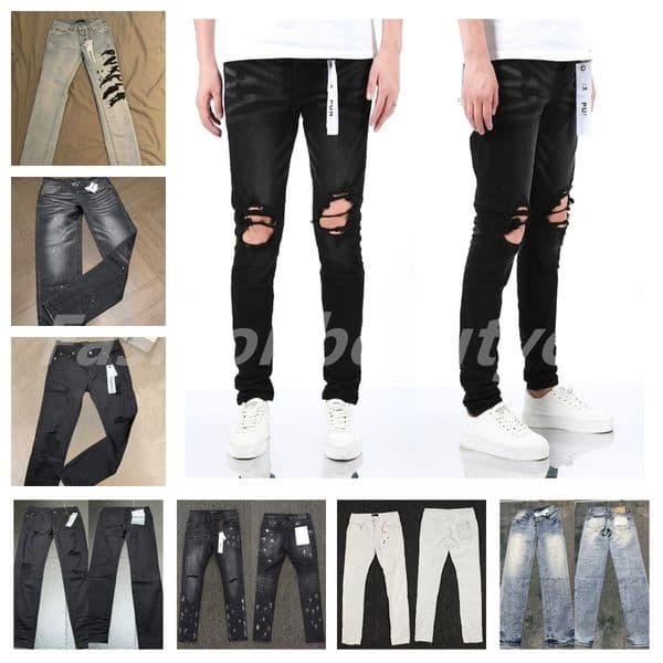 2024 Designer Jeans For Men Designer Pants Denim Trousers Mens Jeans High Quality Fashion Straight Retro Ripped Biker Jean Slim Fit Motorcycle Streetwear Clothing