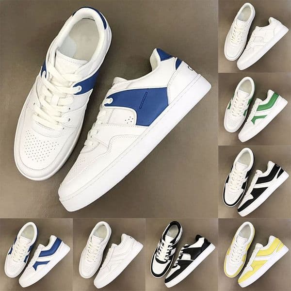 Womens Fashion Designer Luxury Brand Couples Low Top Casual Sports Shoes Lightweight And Comfortable White Skateboarding Sports Shoes With Original Shoe Boxes